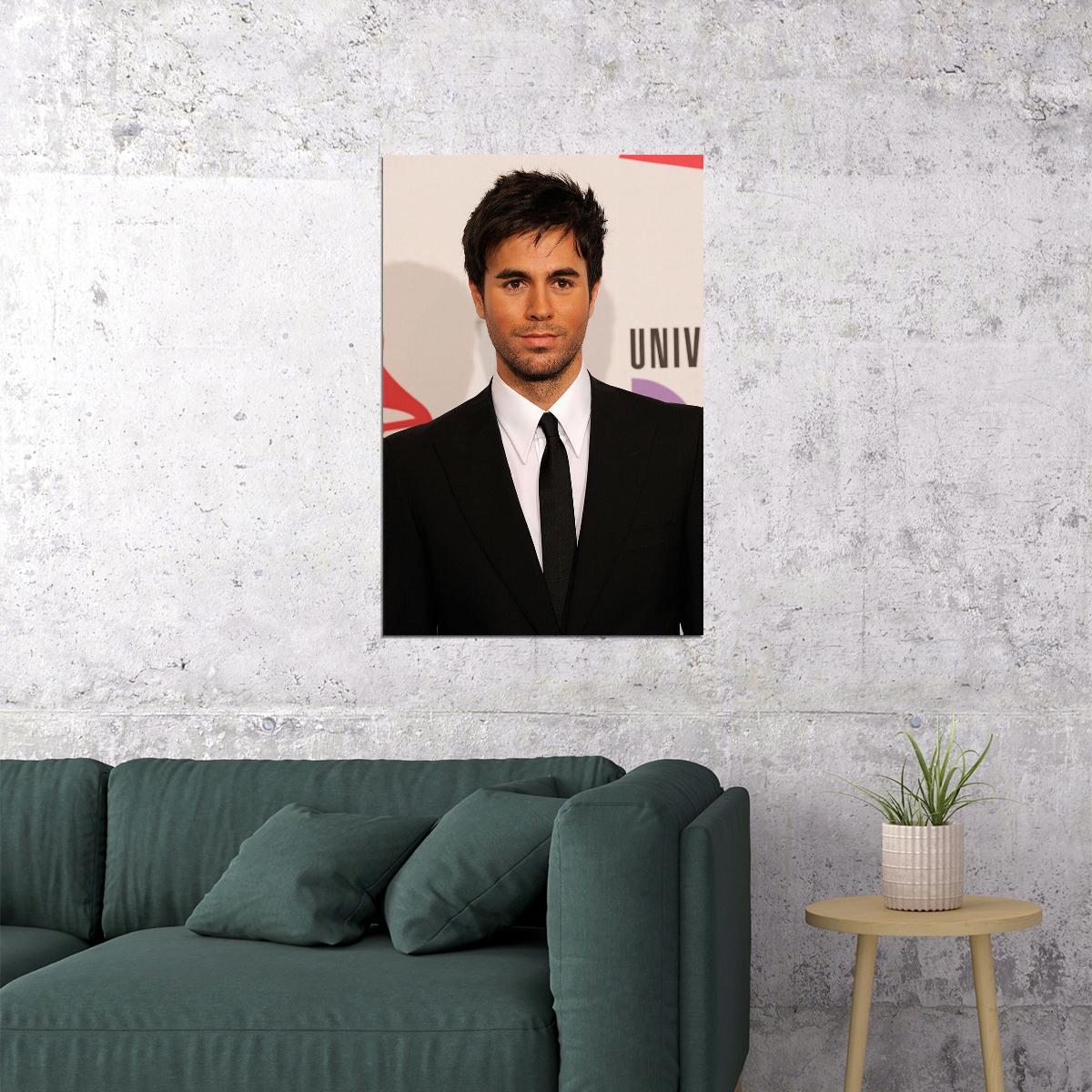 Enrique Iglesias Celebrity Singer Cinema Actor Poster Wall Art Print Home Wall Decor - xonomax