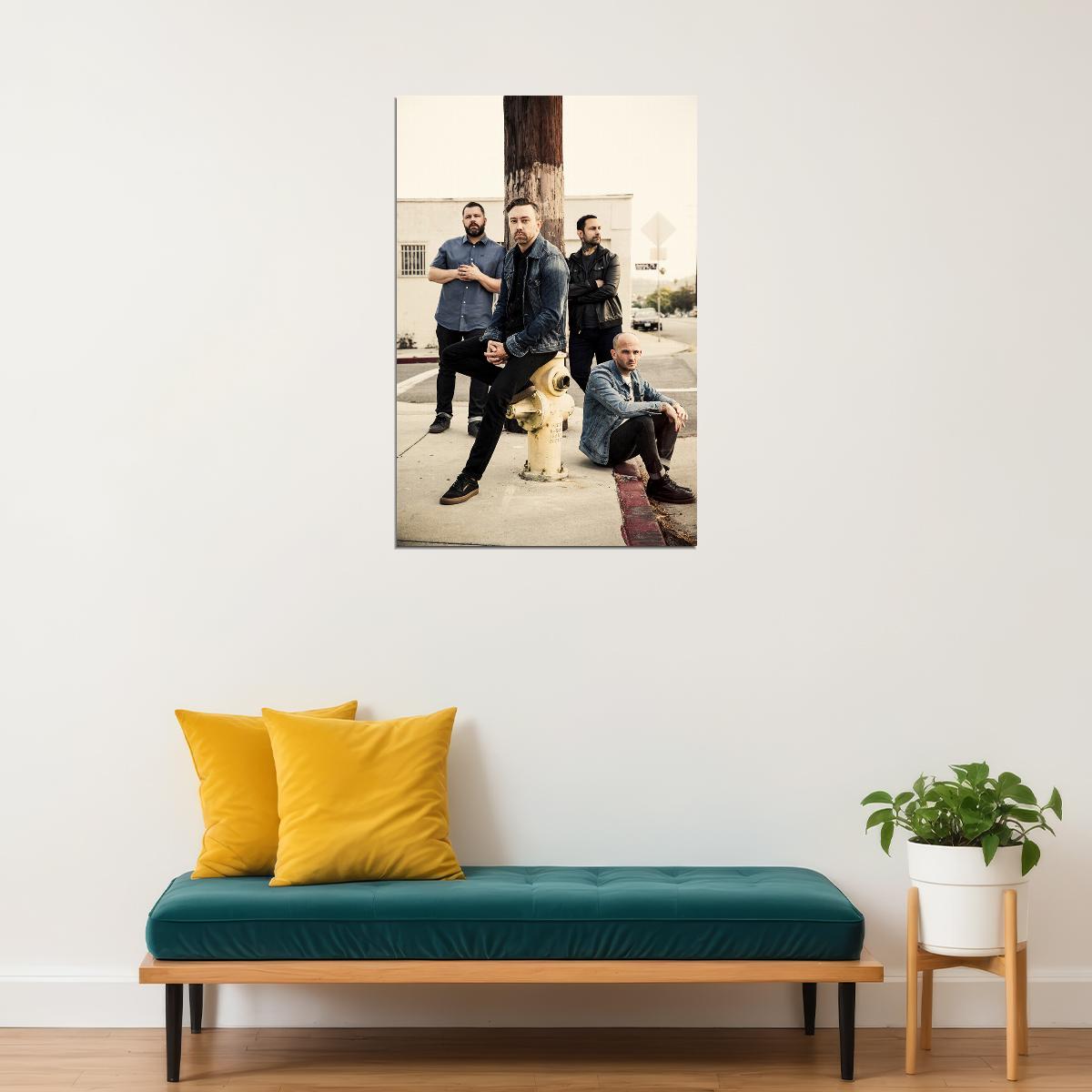 Rise Against Rock Group Album Musician Singer Poster Wall Art Print Home Wall Decor