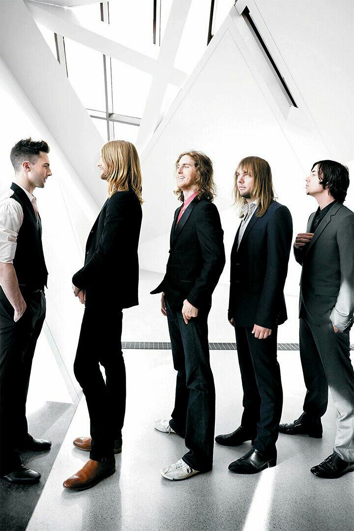 Maroon 5 Celebrity Rock Group Music Singer Poster Wall Art Print Home Wall Decor - xonomax
