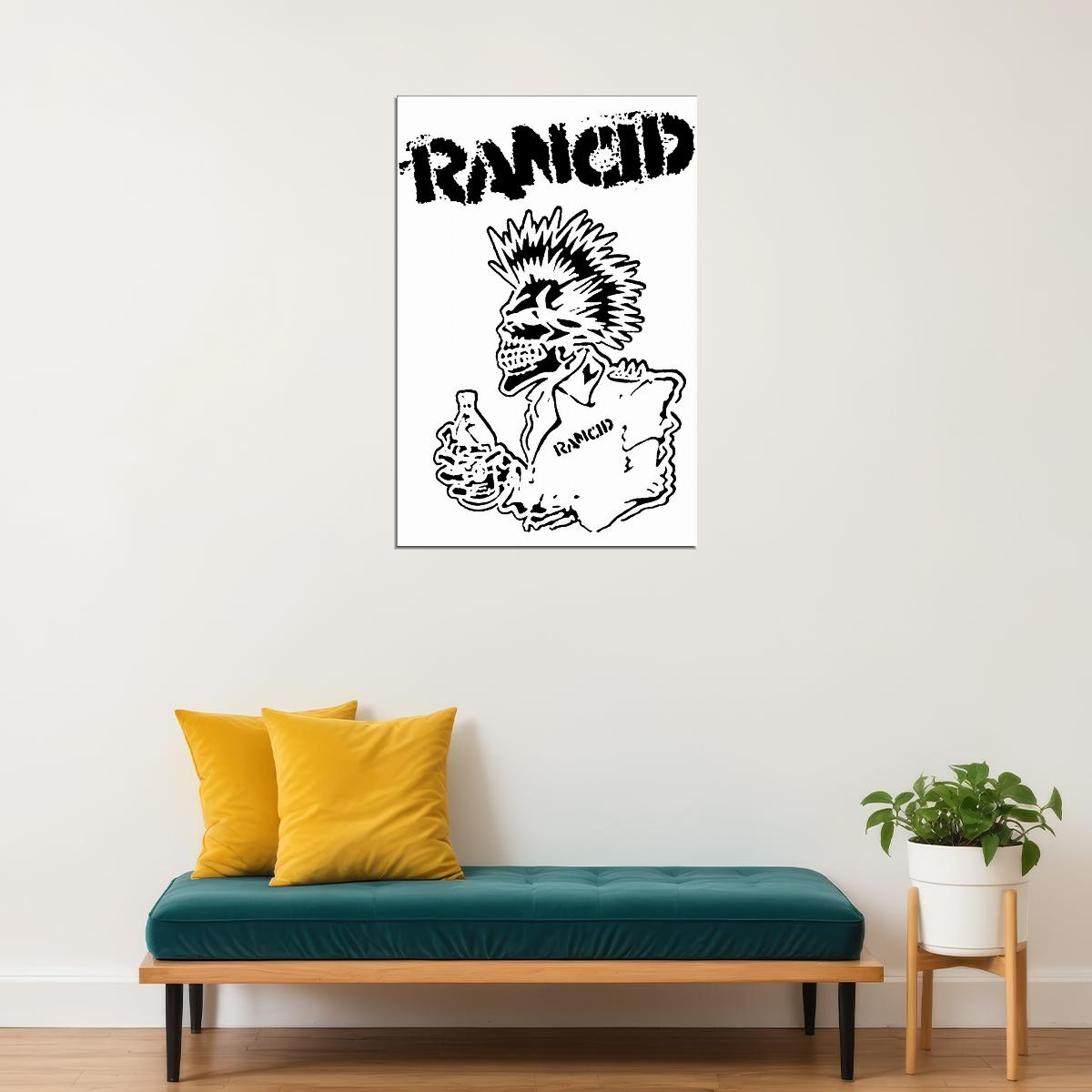 Rancid Celebrity Rock Music Group Album Singer Poster Wall Art Print Home Wall Decor - xonomax