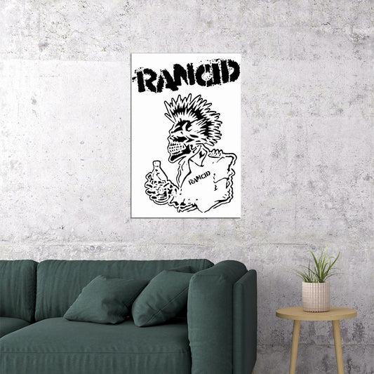 Rancid Celebrity Rock Music Group Album Singer Poster Wall Art Print Home Wall Decor - xonomax