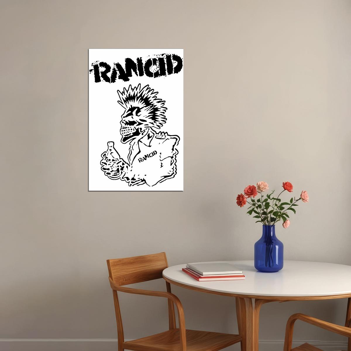Rancid Celebrity Rock Music Group Album Singer Poster Wall Art Print Home Wall Decor - xonomax