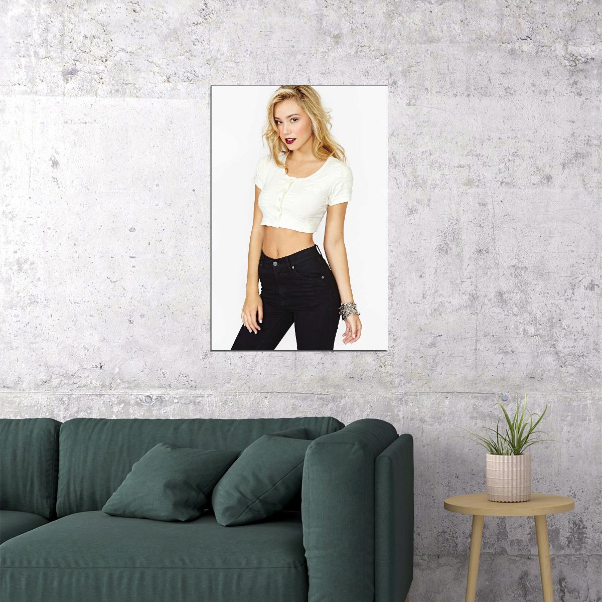 Alexis Ren Internet Phenomenon Beauty Model Poster Wall Art Print Home Wall Decor - xonomax