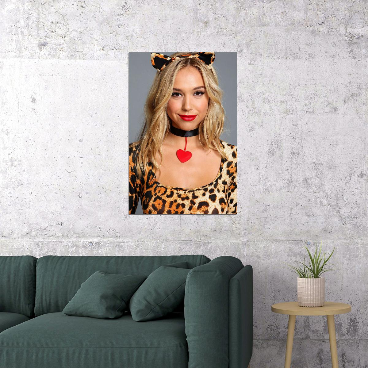 Alexis Ren Internet Celebrities Sexy Fashion Model Poster Wall Art Print Home Wall Decor - xonomax