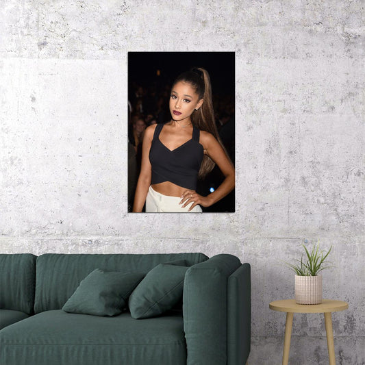 Ariana Grande Celebrity Musician Rap Singer Poster Wall Art Print Home Wall Decor - xonomax
