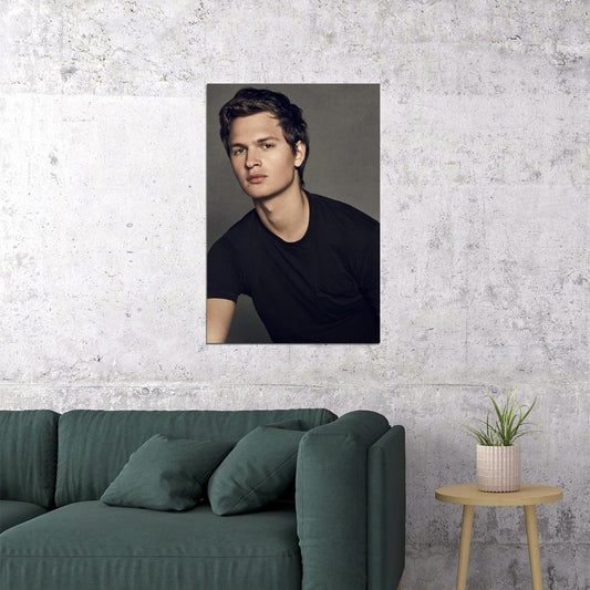 Ansel Elgort Celebrity Cinema Actress Musician Poster Wall Art Print Home Wall Decor - xonomax