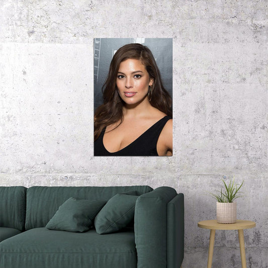 Ashley Graham Famous Female Presenter Hot Model Poster Wall Art Print Home Wall Decor - xonomax