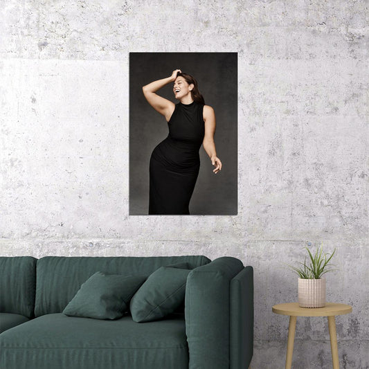 Ashley Graham Celebrity Attractive Model Sexy Girl Poster Wall Art Print Home Wall Decor - xonomax