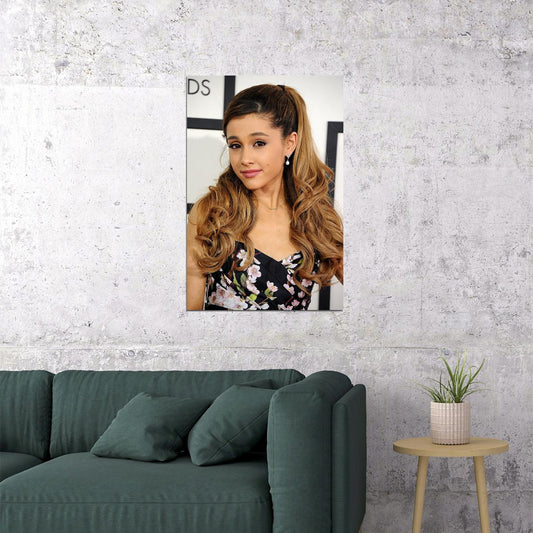 Ariana Grande Celebrity Musician Singer Actress Poster Wall Art Print Home Wall Decor - xonomax