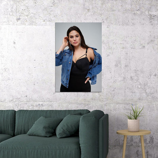 Ashley Graham Celebrity Attractive Model Poster Wall Art Print Home Wall Decor - xonomax