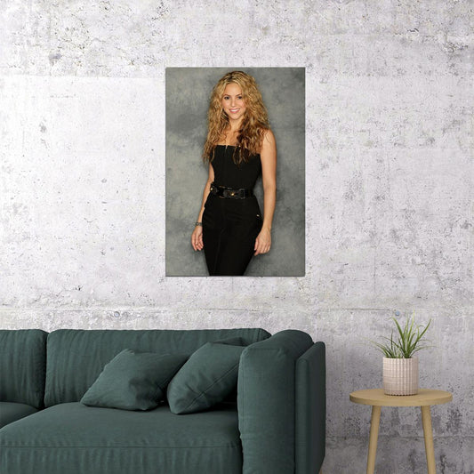 Shakira Celebrity Singer Record Producer Poster Wall Art Print Home Wall Decor - xonomax