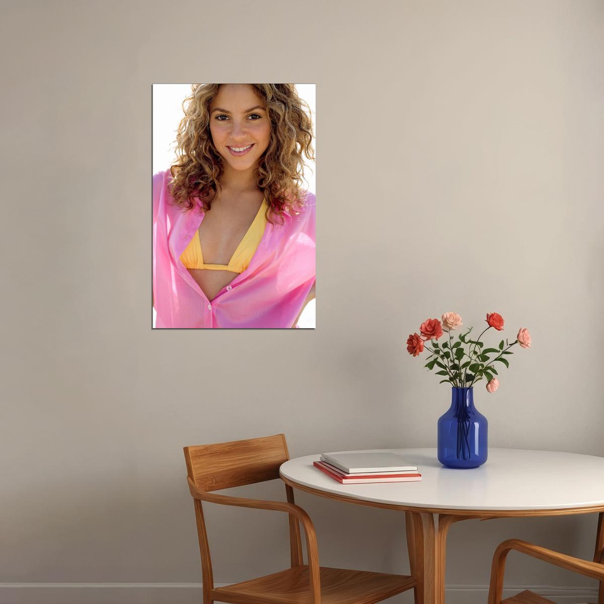 Shakira Celebrity Singer Album Philanthropist Poster Wall Art Print Home Wall Decor - xonomax