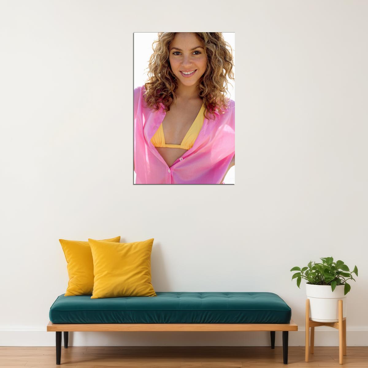 Shakira Celebrity Singer Album Philanthropist Poster Wall Art Print Home Wall Decor - xonomax