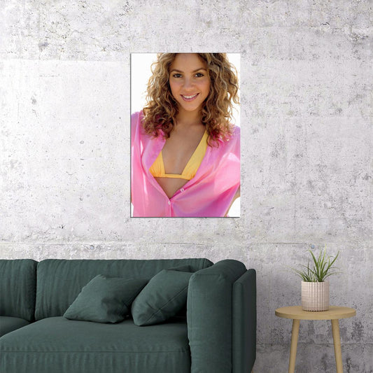 Shakira Celebrity Singer Album Philanthropist Poster Wall Art Print Home Wall Decor - xonomax