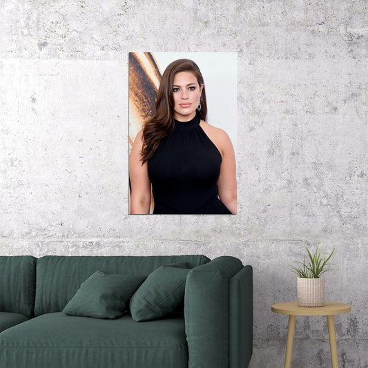 Ashley Graham Celebrity Tv Presenter Beauty Model Poster Wall Art Print Home Wall Decor - xonomax