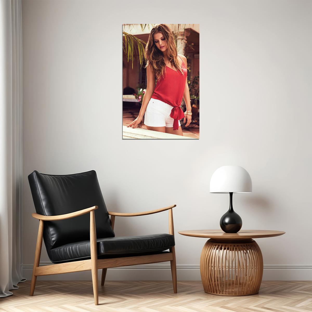 Nina Agdal Celebrity Beauty Model Movie Actor Poster Wall Art Print Home Wall Decor - xonomax
