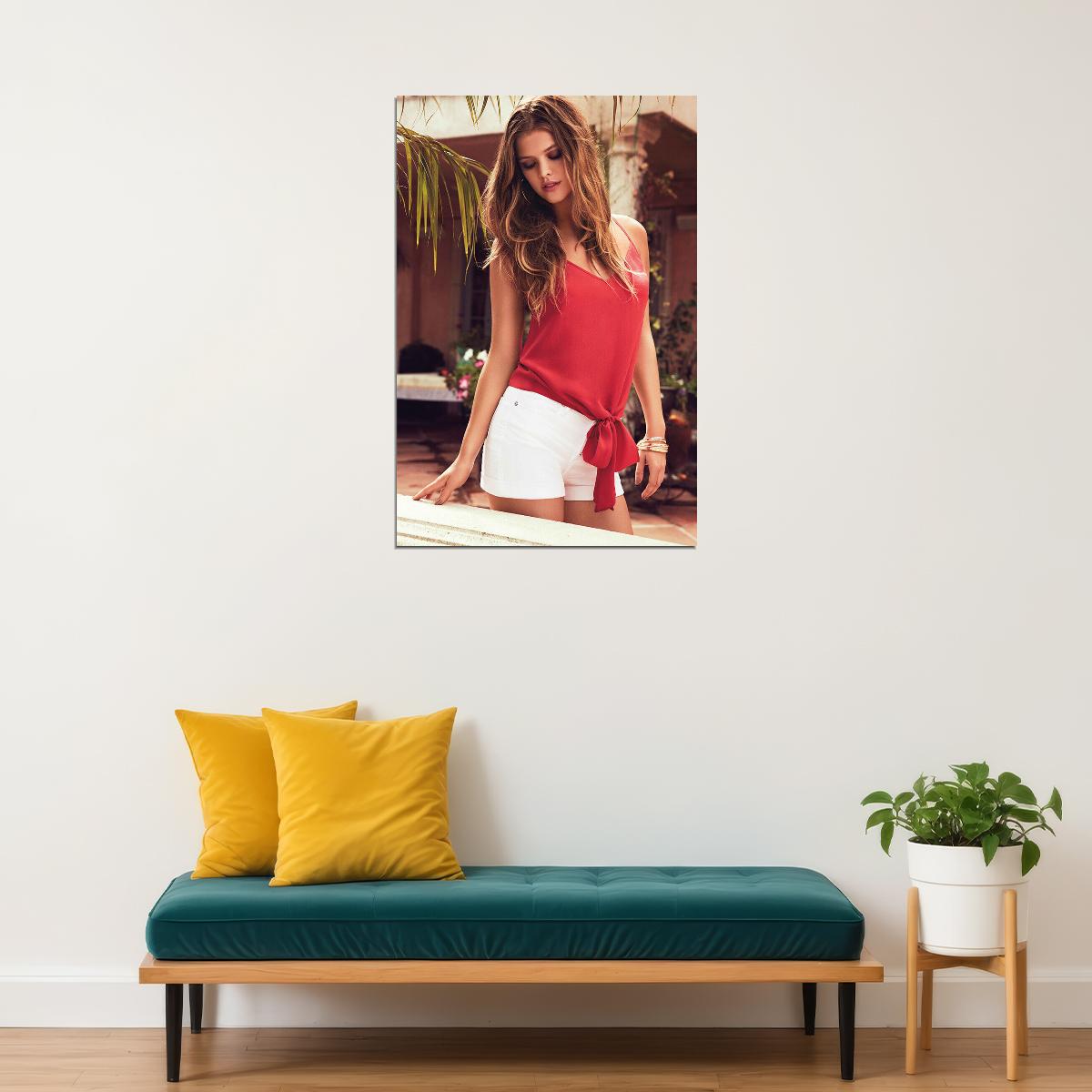 Nina Agdal Celebrity Beauty Model Movie Actor Poster Wall Art Print Home Wall Decor - xonomax
