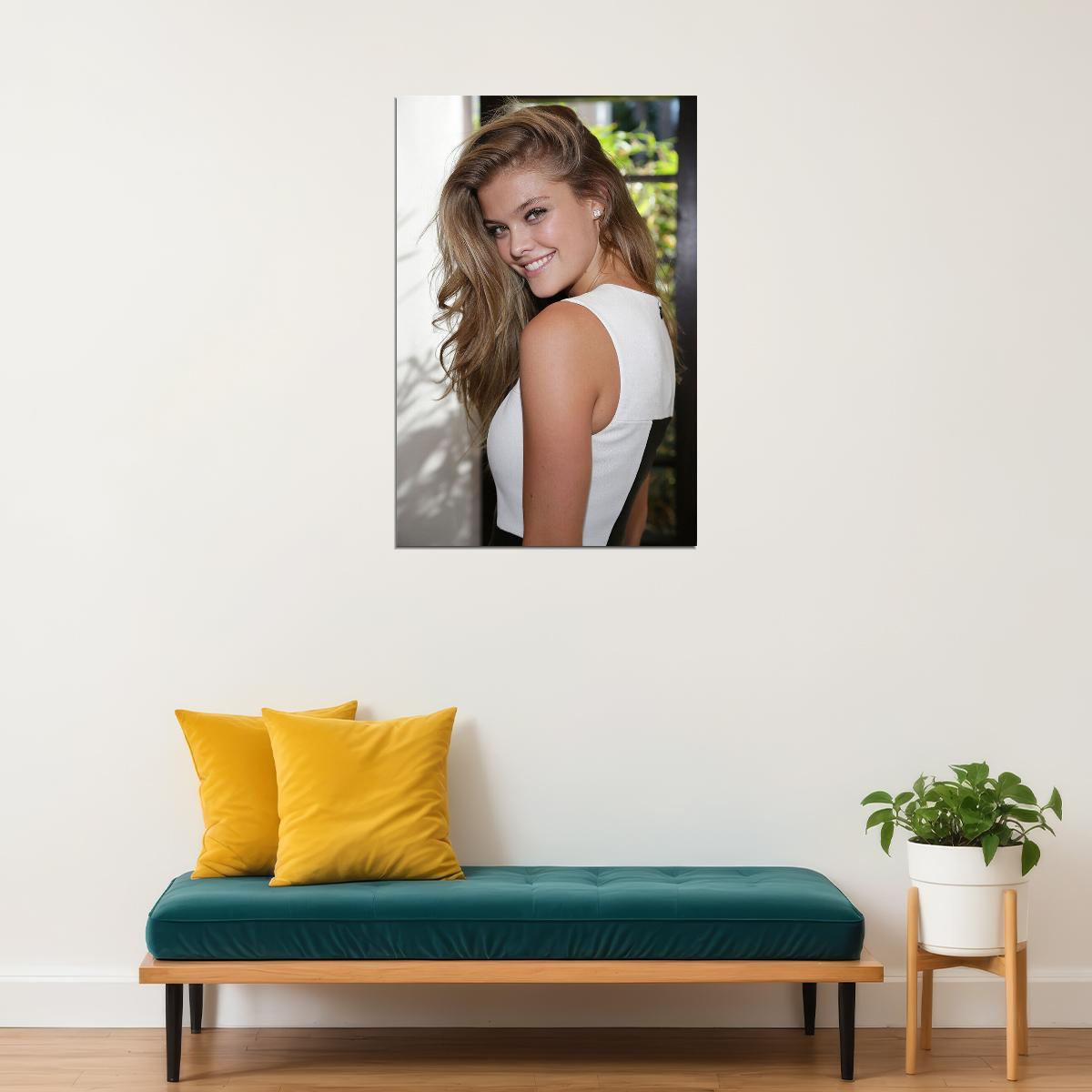 Nina Agdal Celebrity Model Cinema Actor Poster Wall Art Print Home Wall Decor - xonomax