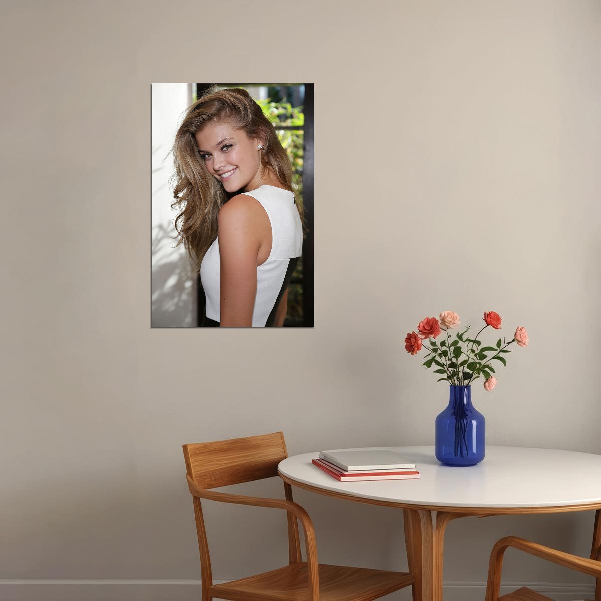 Nina Agdal Celebrity Model Cinema Actor Poster Wall Art Print Home Wall Decor - xonomax