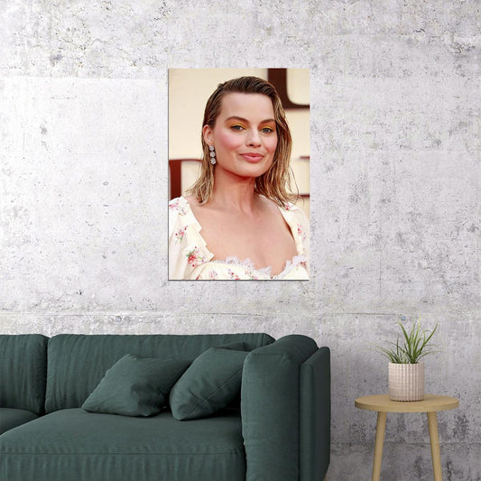Margot Robbie Celebrity Movie Actor Producer Poster Wall Art Print Home Wall Decor - xonomax