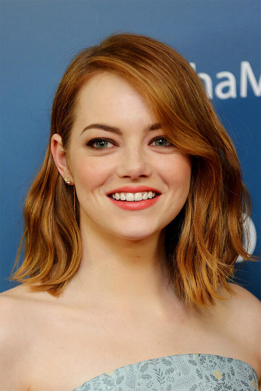 Emma Stone Celebrity Movie Actress Artist Poster Wall Art Print Home Wall Decor - xonomax