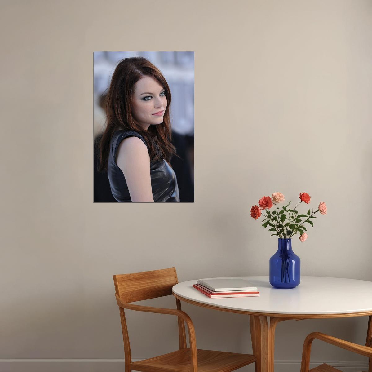Emma Stone Celebrity Movie Actor Artist Poster Wall Art Print Home Wall Decor - xonomax