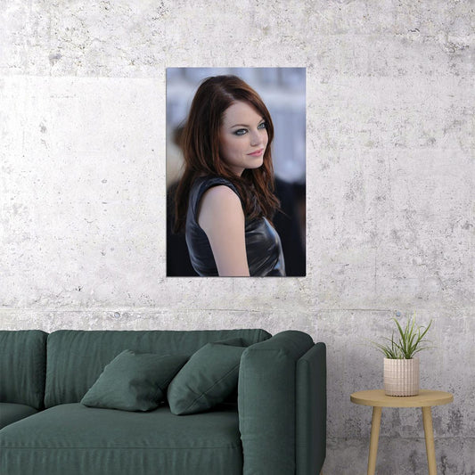 Emma Stone Celebrity Movie Actor Artist Poster Wall Art Print Home Wall Decor - xonomax