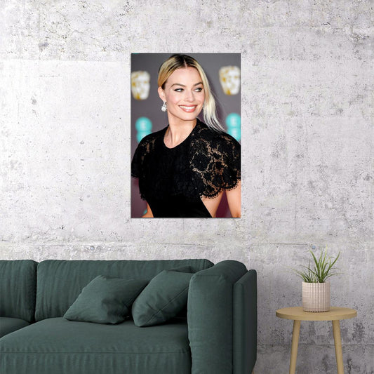 Margot Robbie Celebrity Movie Actress Filmmaker Poster Wall Art Print Home Wall Decor - xonomax