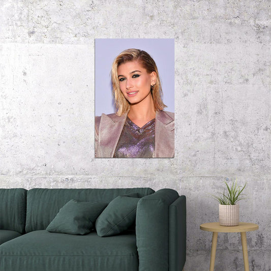Hailey Baldwin Celebrity Cinema Actress Model Poster Wall Art Print Home Wall Decor - xonomax