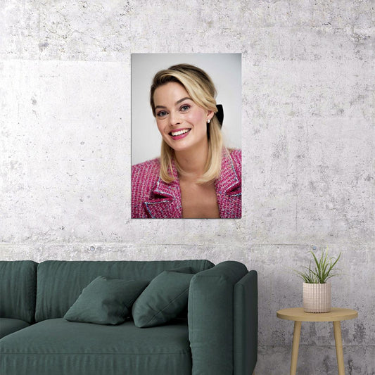 Margot Robbie Celebrity Movie Actor Producer Poster Wall Art Print Home Wall Decor - xonomax