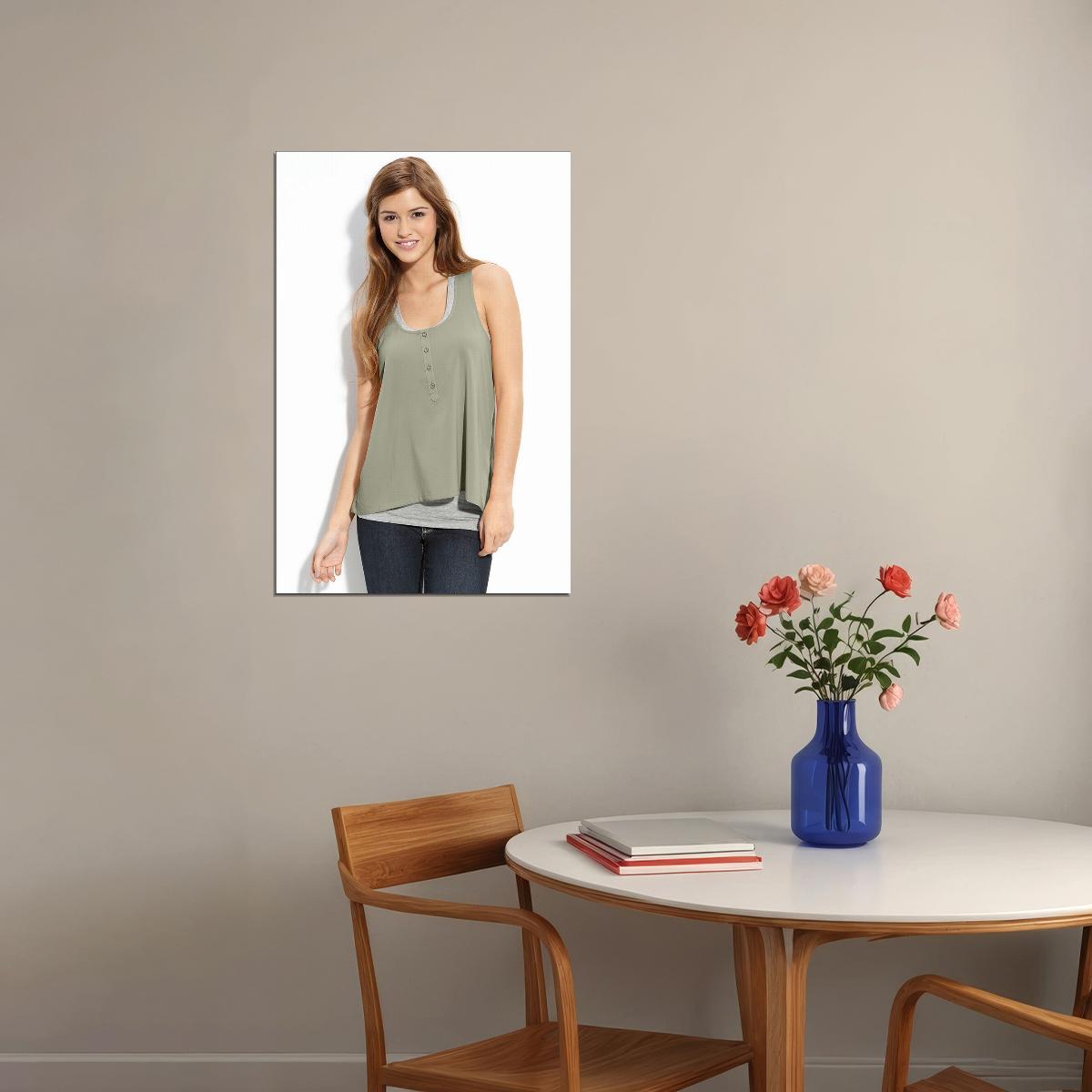 Jehane Paris Celebrity Beauty Model Beauty Girl Poster Wall Art Print Home Wall Decor