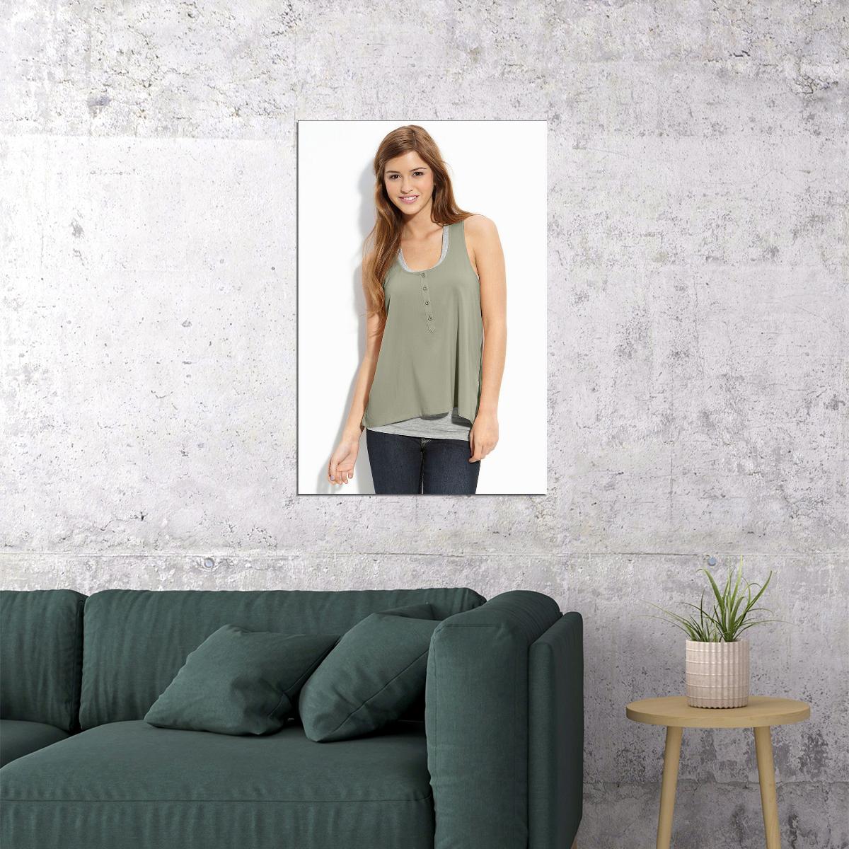 Jehane Paris Celebrity Beauty Model Beauty Girl Poster Wall Art Print Home Wall Decor