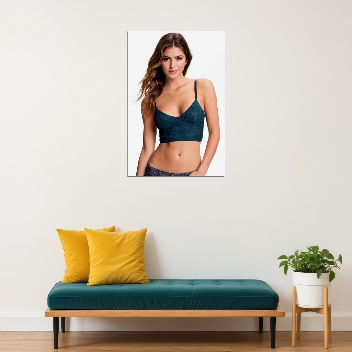 Jehane Paris Celebrity Beauty Model Beauty Poster Wall Art Print Home Wall Decor