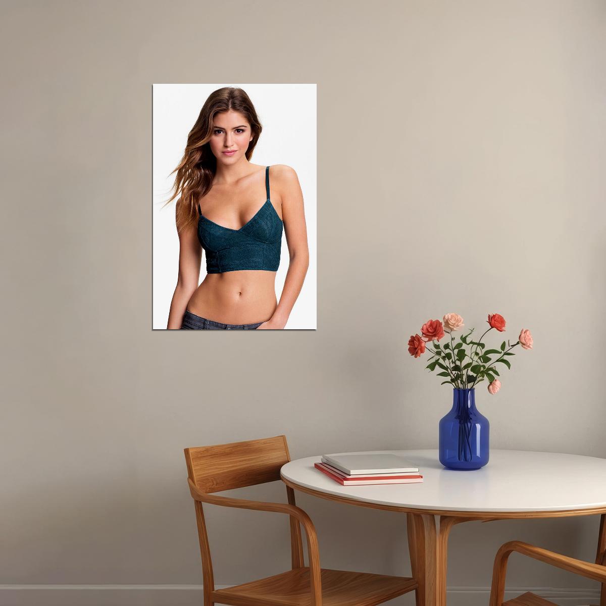 Jehane Paris Celebrity Beauty Model Beauty Poster Wall Art Print Home Wall Decor