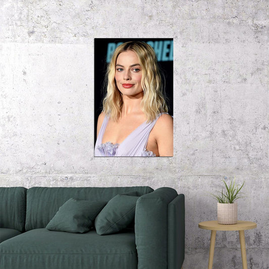 Margot Robbie Celebrity Cinema Actress Producer Poster Wall Art Print Home Wall Decor - xonomax