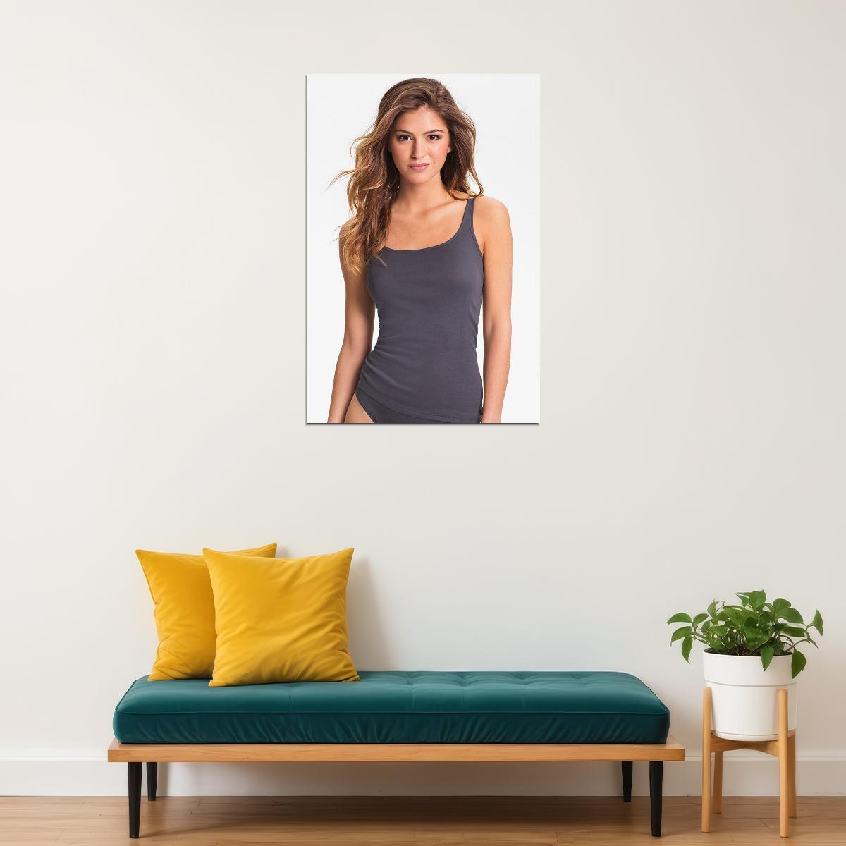 Jehane Paris Celebrity Beauty Model Beauty Girl Poster Wall Art Print Home Wall Decor