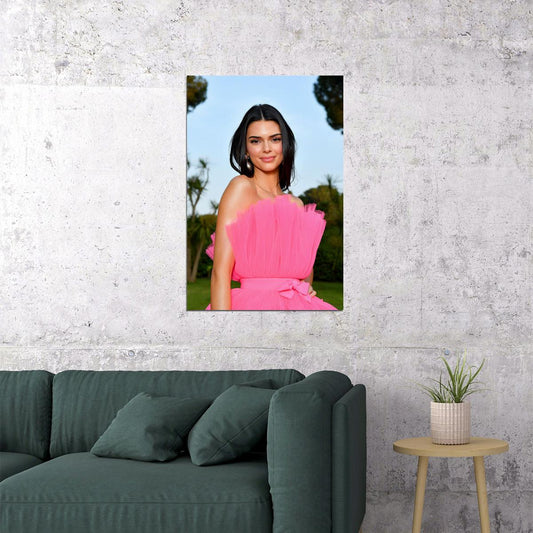 Kendall Jenner Celebrity Model Movie Actor Poster Wall Art Print Home Wall Decor - xonomax