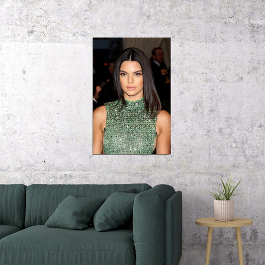Kendall Jenner Celebrity Model Cinema Actress Poster Wall Art Print Home Wall Decor - xonomax