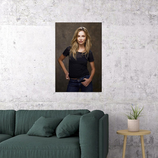 Calista Flockhart 80s 90s Celebrity Cinema Actress Poster Wall Art Print Home Wall Decor - xonomax