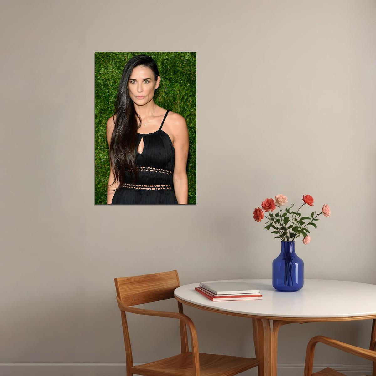 Demi Moore 80s 90s Celebrity Cinema Actor Poster Wall Art Print Home Wall Decor - xonomax