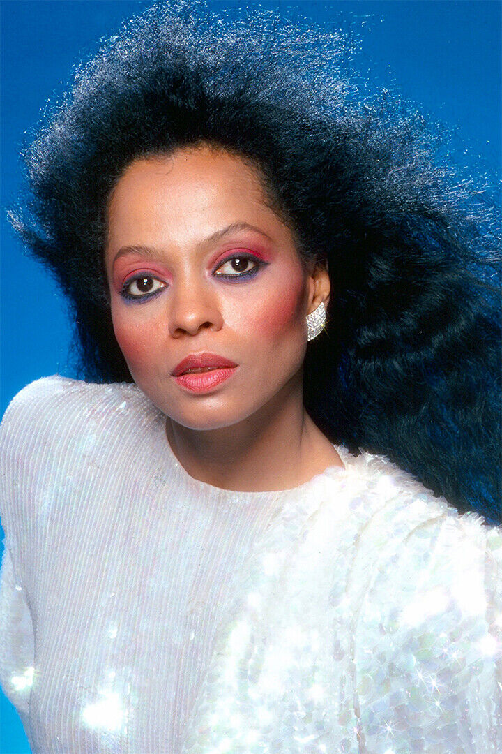 Diana Ross 80s 90s Singer Cinema Actress Poster Wall Art Print Home Wall Decor - xonomax