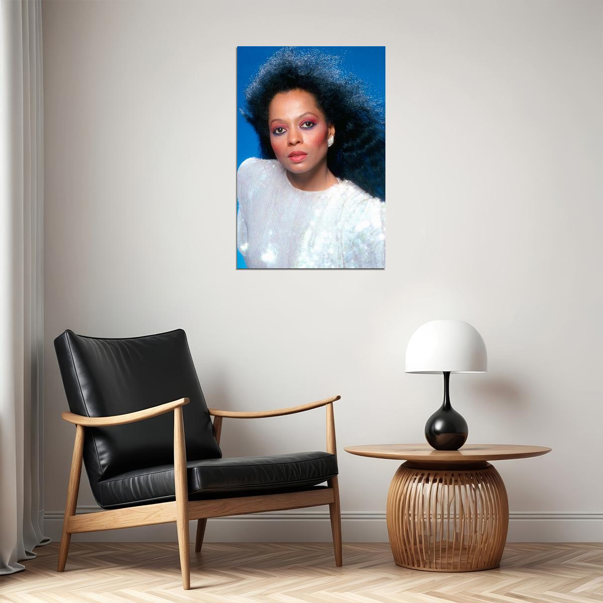 Diana Ross 80s 90s Singer Cinema Actress Poster Wall Art Print Home Wall Decor - xonomax