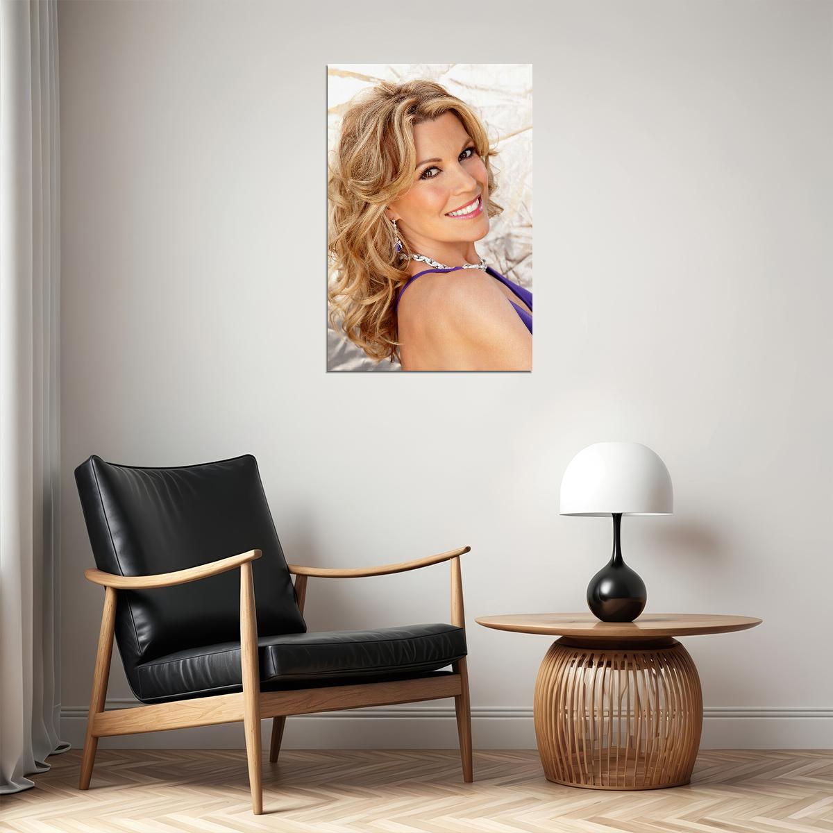 Vanna White Tv Presenter Cinema Actor Poster Wall Art Print Home Wall Decor - xonomax