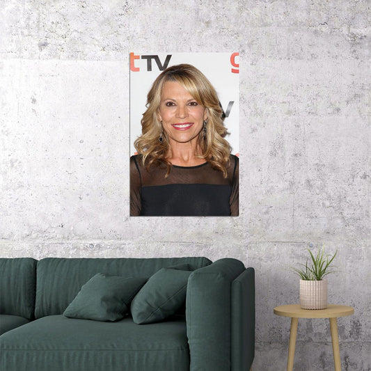 Vanna White Tv Presenter Actress Poster Wall Art Print Home Wall Decor - xonomax