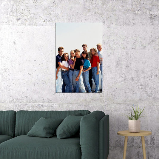 Beverly Hills 90210 Tv Series Drama Poster Wall Art Print Home Wall Decor - xonomax