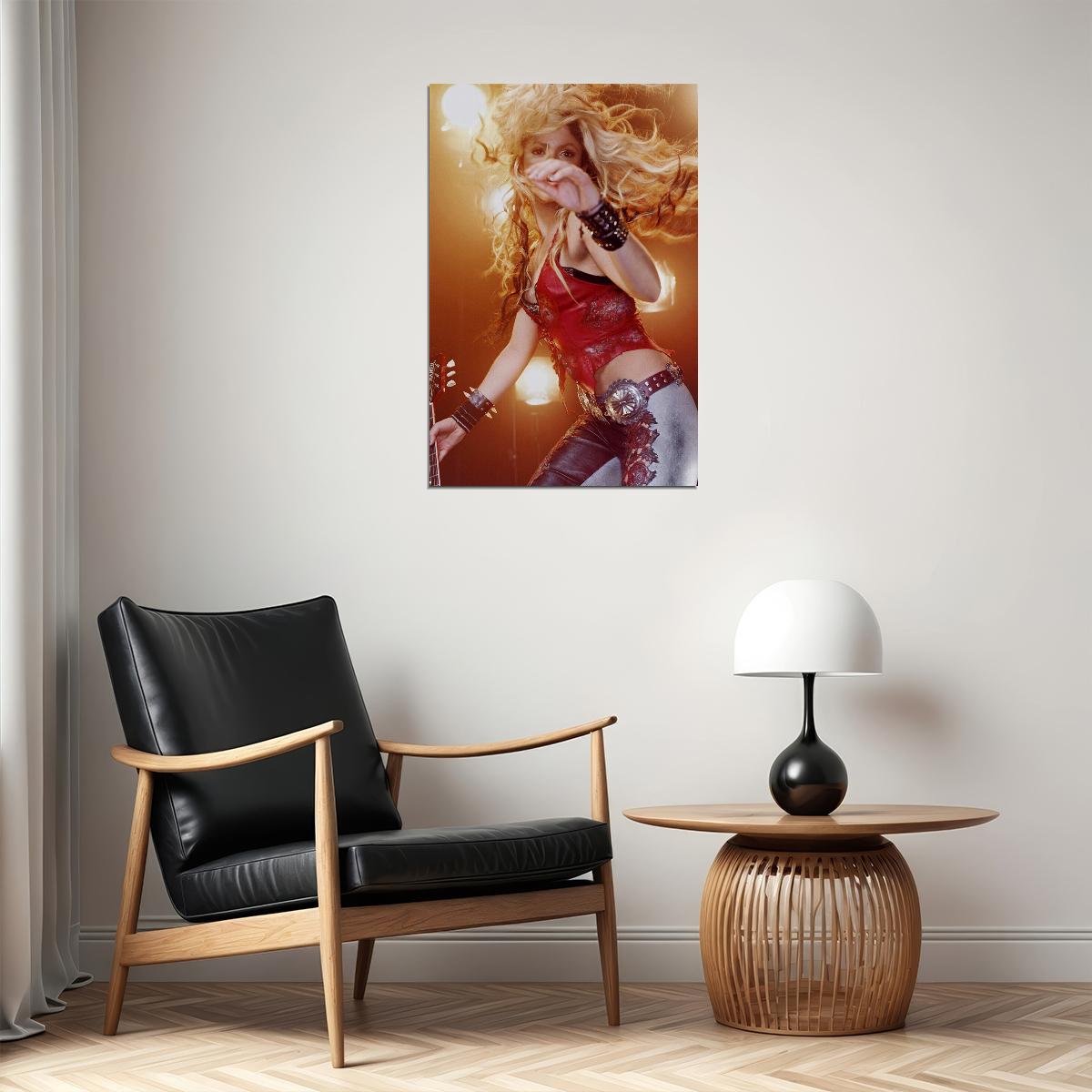 Shakira Celebrity Musician Singer Dancer Poster Wall Art Print Home Wall Decor - xonomax
