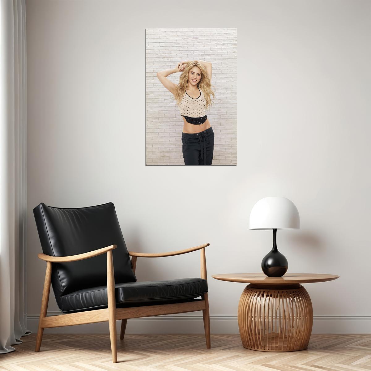 Shakira Celebrity Female Singer Record Producer Poster Wall Art Print Home Wall Decor - xonomax
