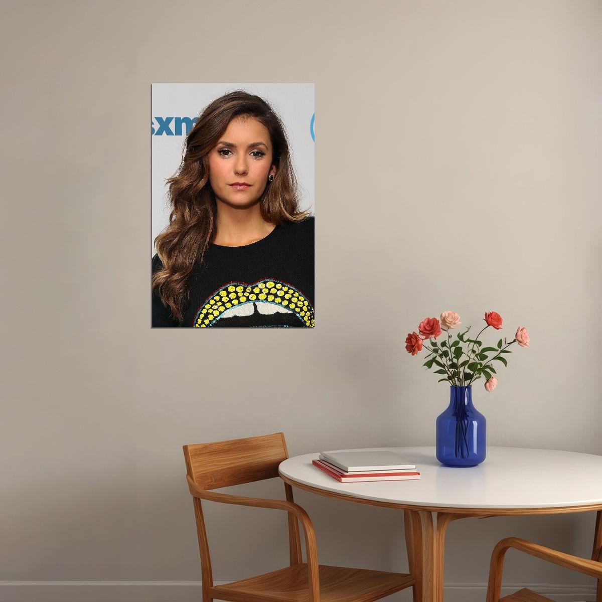 Nina Dobrev Celebrity Cinema Actress Model Poster Wall Art Print Home Wall Decor - xonomax