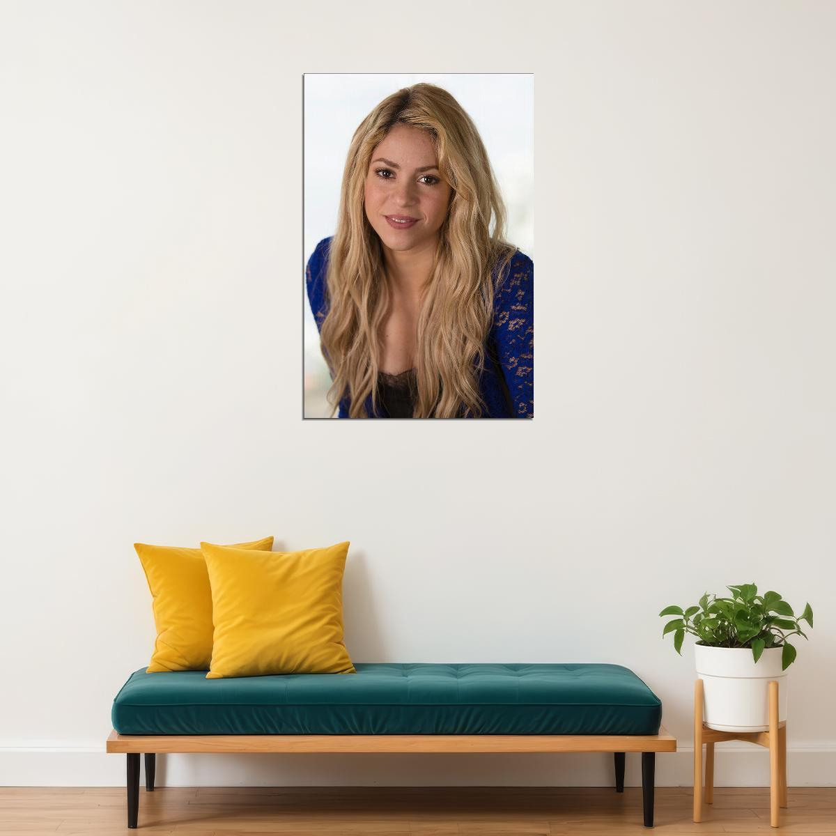 Shakira Celebrity Musician Record Producer Song Poster Wall Art Print Home Wall Decor - xonomax