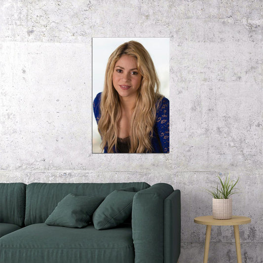 Shakira Celebrity Musician Record Producer Song Poster Wall Art Print Home Wall Decor - xonomax